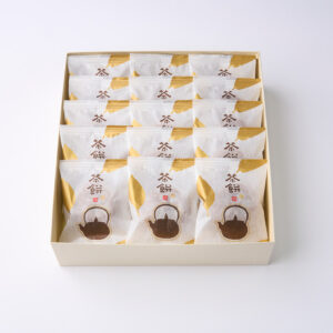 茶餅15個化粧箱入り